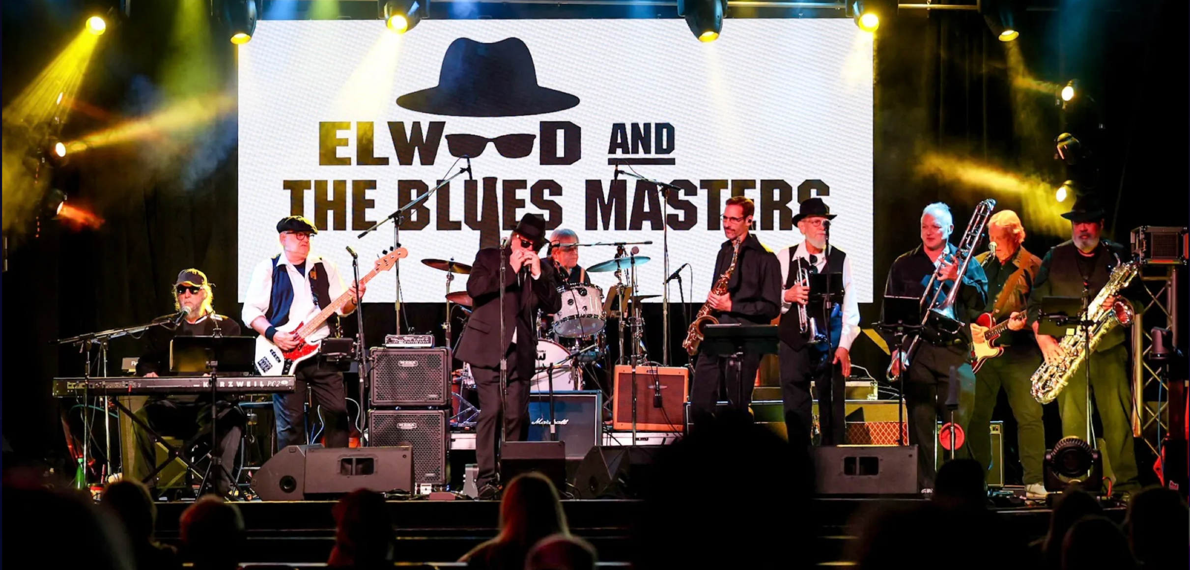 Elwood and The Blues Masters (Inside) The Jake Breakers (Patio)